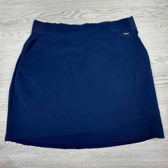 Greg Norman Pants - Greg Norman Women's Skort Golf Tennis Athletic Navy Blue Small Pockets